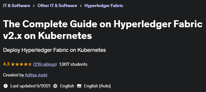 Pictures · Udemy — The Complete Guide on Hyperledger Fabric v2.x on Kubernetes 2021-5