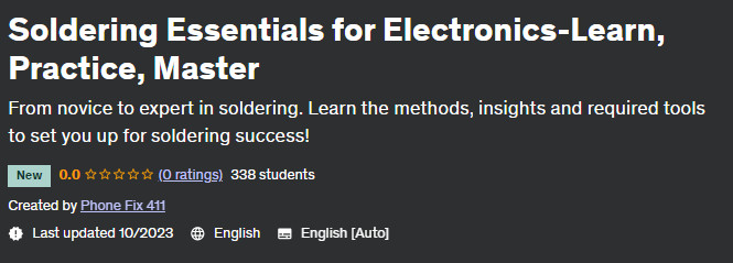 Pictures · Udemy — Soldering Essentials for Electronics-Learn, Practice, Master 2023-10