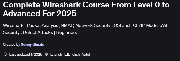 Изображения · Полный курс Wireshark с уровня 0 Для продвинутых 2025-1