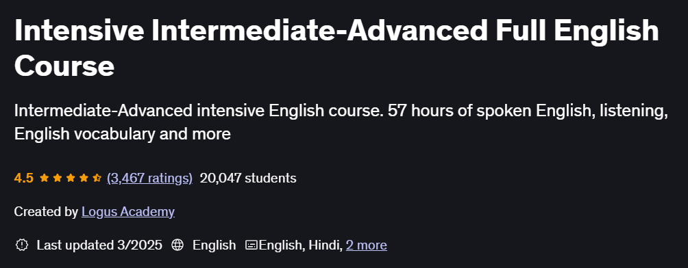 Pictures · Udemy — Intensive Intermediate-Advanced Full English Course 2025-3