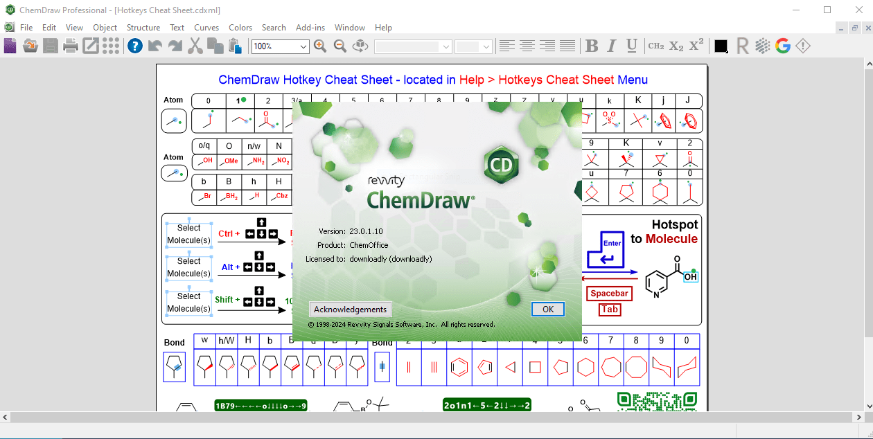 Bilder · Die ChemDraw Professional Suite 26.0.0.6141 Sieg /macOS