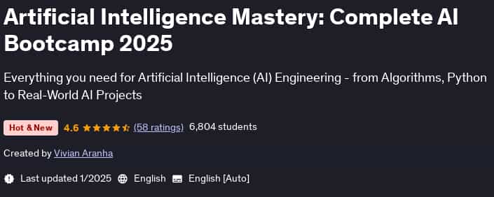 Pictures · Udemy — Artificial Intelligence Mastery: Complete AI Bootcamp 2025 2025-1