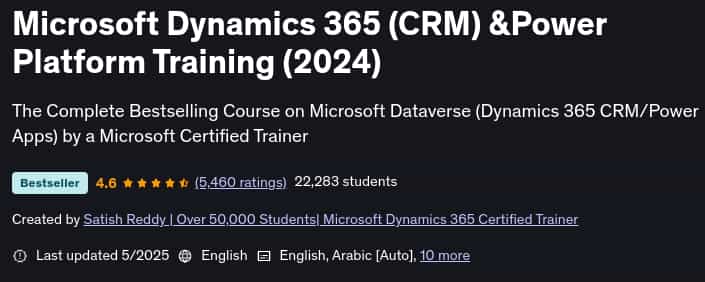 Pictures · Microsoft Dynamics 365 (CRM) &Power Platform Training (2024) 2025-5