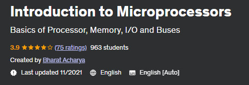Pictures · Udemy — Introduction to Microprocessors 2021-11