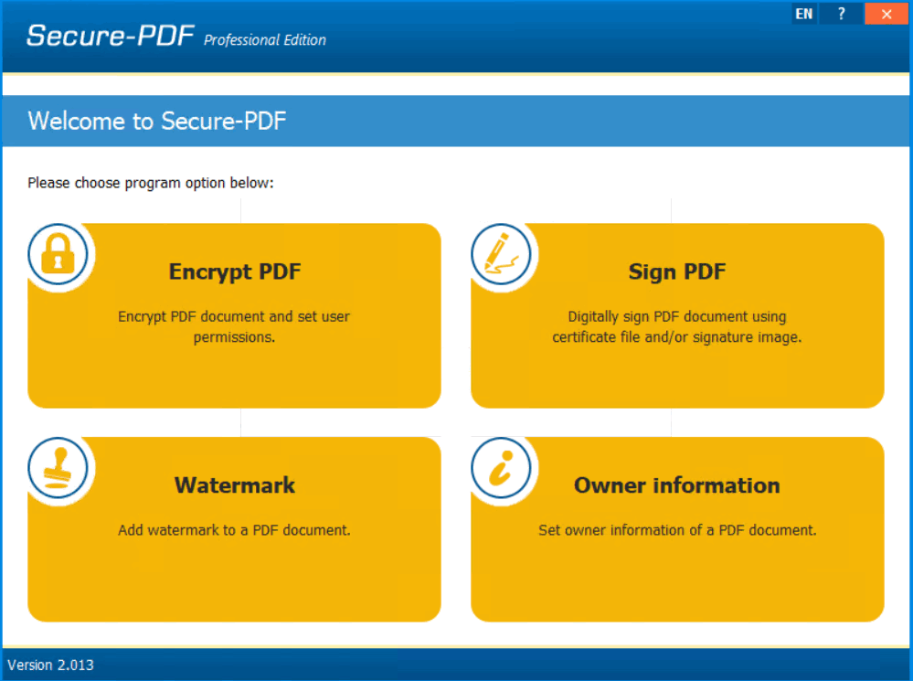 Bilder · Sicherheits-PDF Professional 2.013 Mehrsprachige