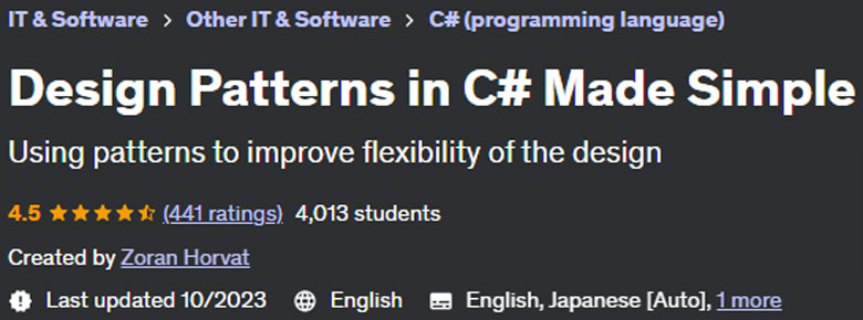 Pictures · Udemy — Design Patterns in C# Made Simple 2021-3