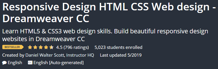 Pictures · Responsive Design HTML CSS Web design – Dreamweaver CC 2019-5