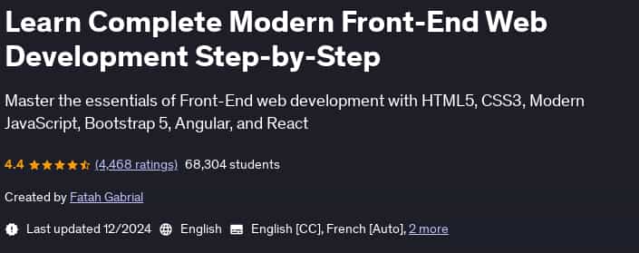 Pictures · Udemy — Learn Complete Modern Front-End Web Development Step-by-Step 2024-12