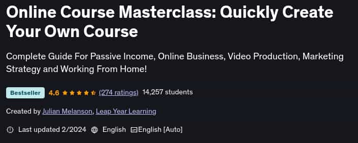 Pictures · Online Course Masterclass: Quickly Create Your Own Course 2024-2