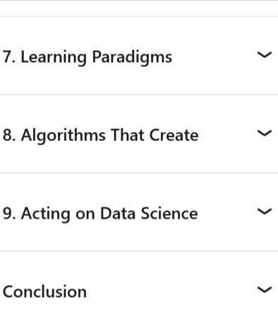 Course topics · LinkedIn — Data Science Foundations: Fundamentals 2025-4