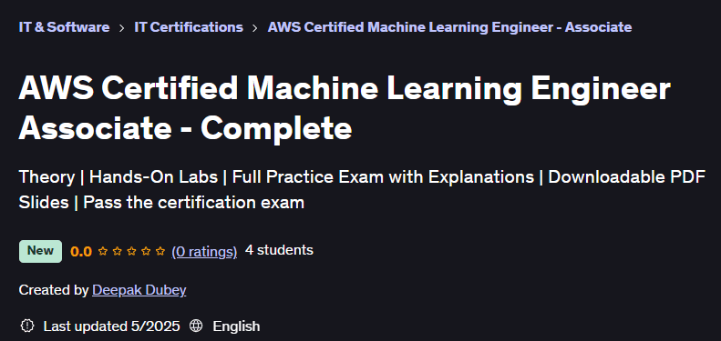 Pictures · AWS Certified Machine Learning Engineer Associate – Complete 2025-1