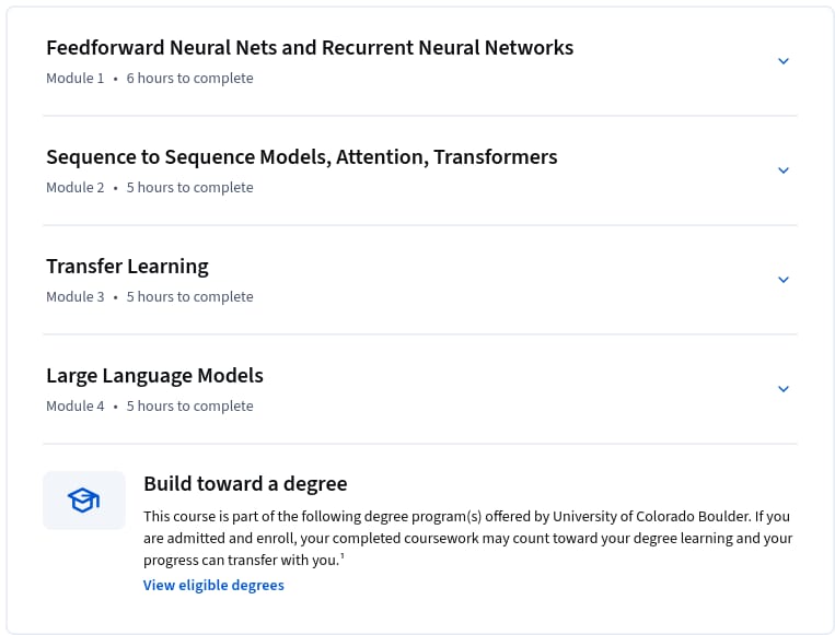 Course topics · Deep Learning for Natural Language Processing 2026-9