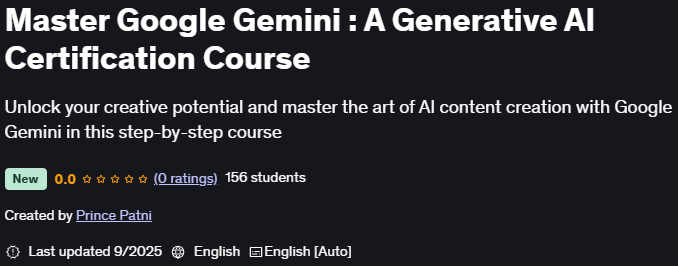 تصاویر · Google Gemini: ایک نسل AI سرٹیفکیٹ کورس 2025-9