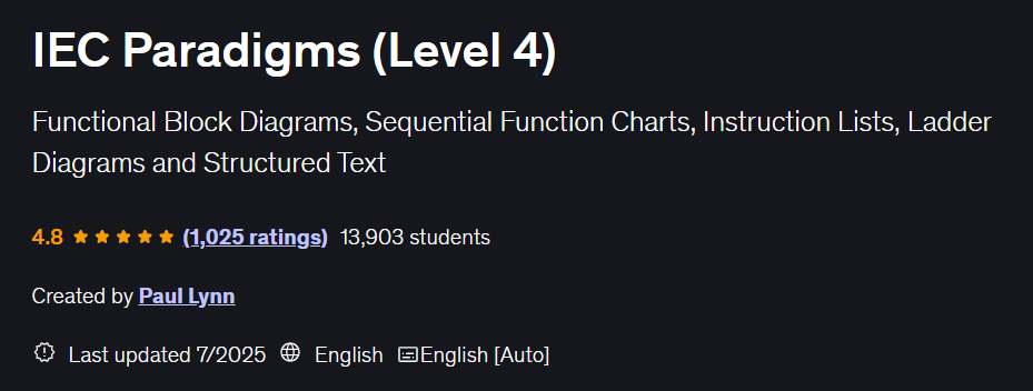 Pictures · Udemy — IEC Paradigms (Level 4) 2023-8