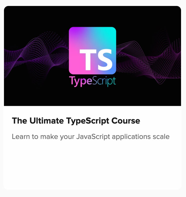 Pictures · Code with Mosh — The Ultimate TypeScript Course 2022-7