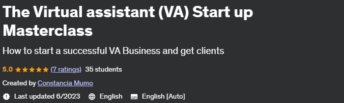 Pictures · The Virtual assistant (VA) Start up Masterclass 2023-6