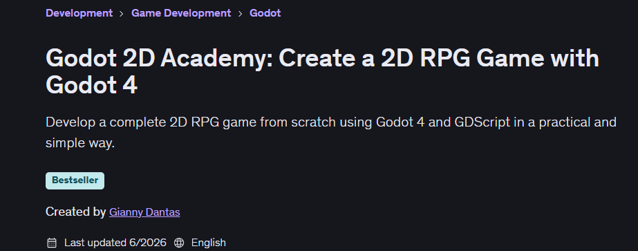 تصاویر · Godot 2D Academy: Godot کے ساتھ ایک 2D RPG کھیل بنائیں 4 2026-6