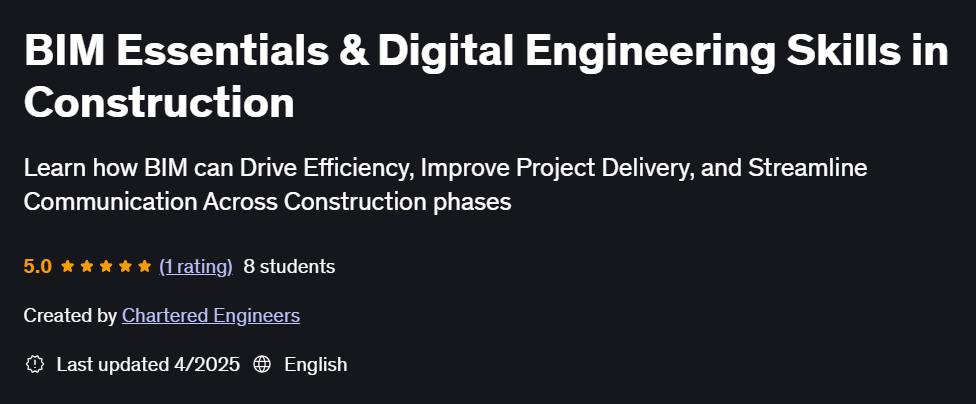 Pictures · Udemy — BIM Essentials & Digital Engineering Skills in Construction 2025-4