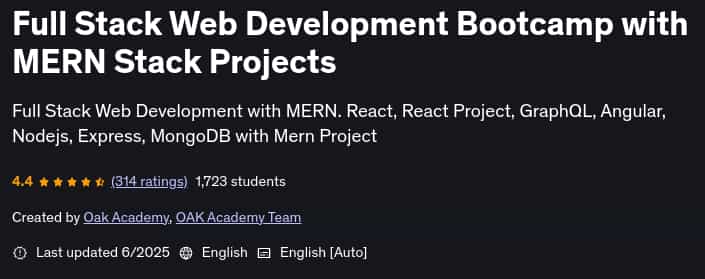 Images · Full Stack Web Development Bootcamp avec MERN Stack Projects 2025-6