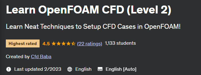 Pictures · Udemy — Learn OpenFOAM CFD (Level 2) 2023-2