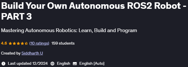 Pictures · Udemy — Build Your Own Autonomous ROS2 Robot – PART 3 2024-9