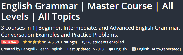 Pictures · Udemy — English Grammar | Master Course | All Levels | All Topics 2019-6