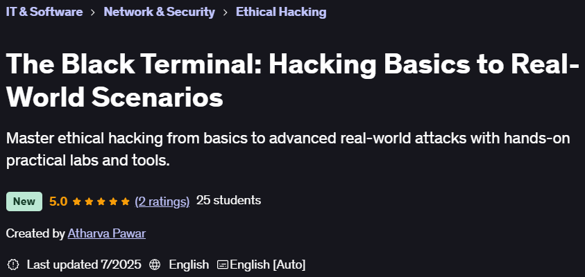 Pictures · Udemy — The Black Terminal: Hacking Basics to Real-World Scenarios 2025-7