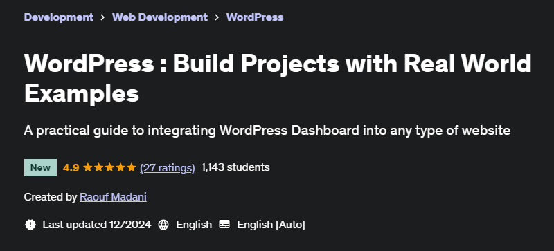 Pictures · Udemy — WordPress : Build Projects with Real World Examples 2024-11