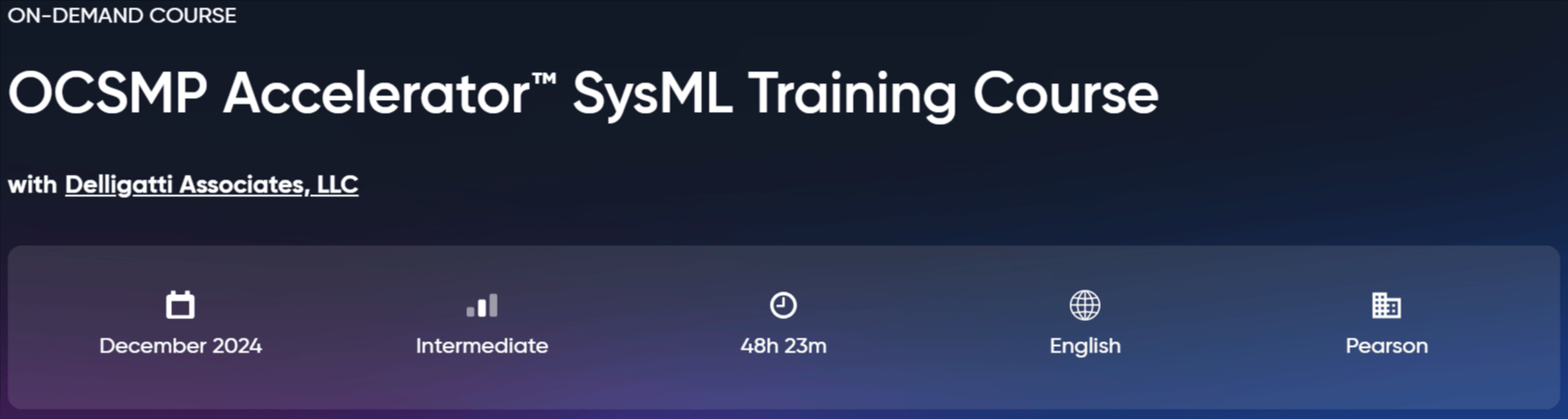 Pictures · Oreilly – OCSMP Accelerator™ SysML Training Course 2024-12