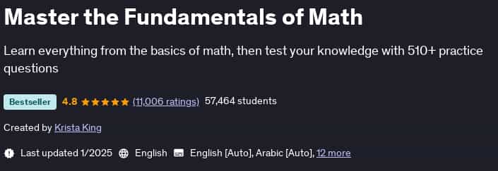 Pictures · Udemy — Master the Fundamentals of Math 2025-1