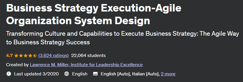 Pictures · Business Strategy Execution-Agile Organization System Design 2020-3