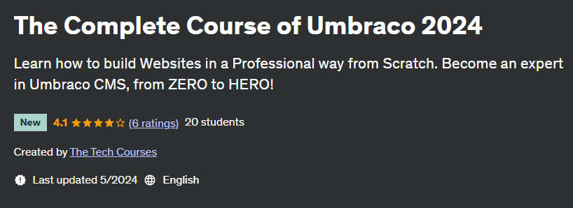 Pictures · Udemy — The Complete Course of Umbraco 2024 2024-5