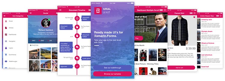 Pictures · Grial UI Kit 3.0