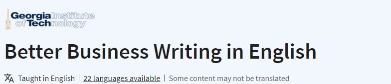 Pictures · Coursera — Better Business Writing in English 2024-4