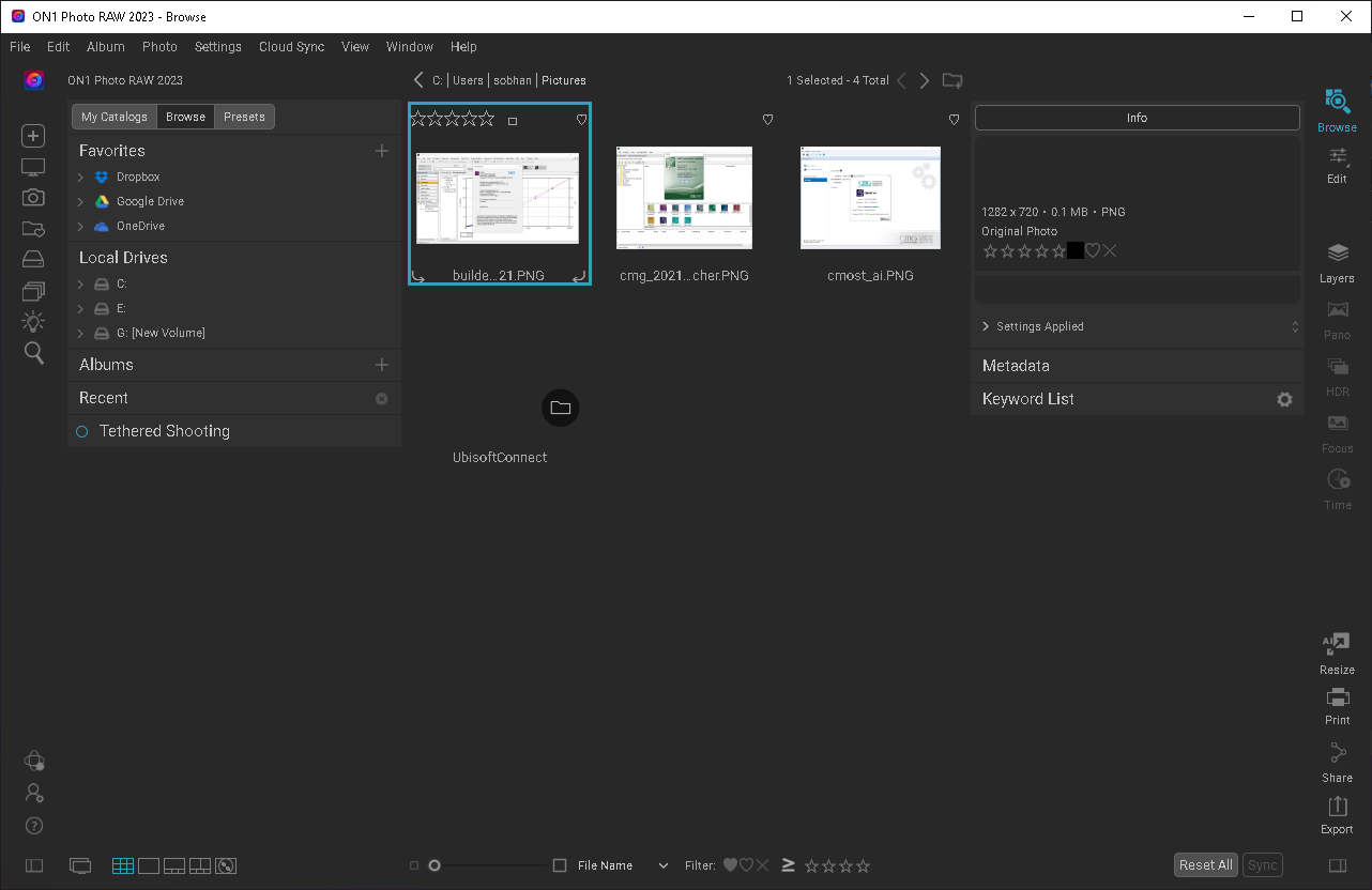 Imágenes · Imágenes de RAW MAX 2026.5.1 El V20.5.1.19148 Ganar /macOS