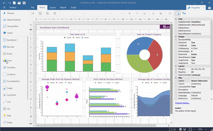 Pictures · GrapeCity ActiveReports v15.2.4.0