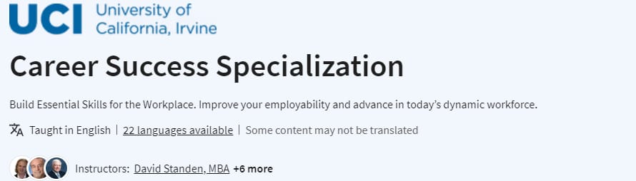 Pictures · Coursera — Career Success Specialization 2024-3