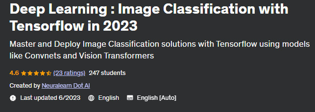 Pictures · Udemy — Deep Learning : Image Classification with Tensorflow in 2023 2023-2