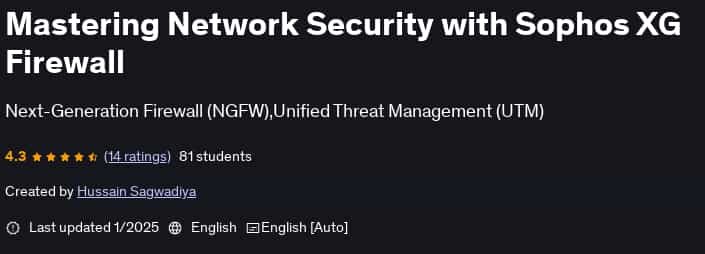 Pictures · Udemy — Mastering Network Security with Sophos XG Firewall 2025-1