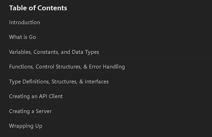 Course topics · Frontend Masters — Basics of Go 2023-8