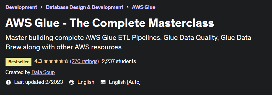 Pictures · AWS Glue – The Complete Masterclass 2022-12