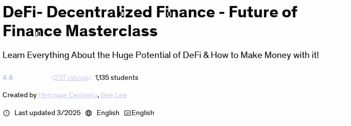 Pictures · Udemy — DeFi- Decentralized Finance – Future of Finance Masterclass 2025-3