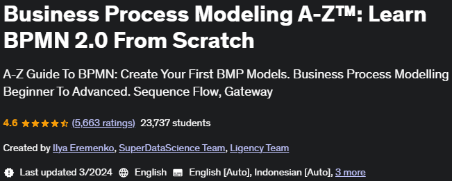 Pictures · Business Process Modeling A-Z™: Learn BPMN 2.0 From Scratch 2023-1