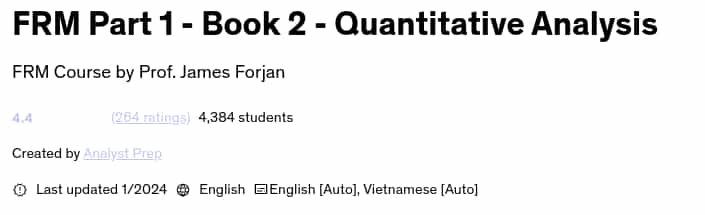 Pictures · Udemy — FRM Part 1 – Book 2 – Quantitative Analysis 2024-1