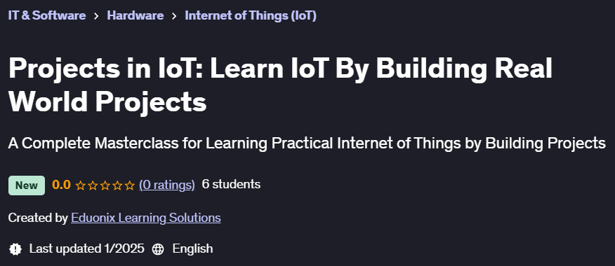 Pictures · Udemy — Projects in IoT: Learn IoT By Building Real World Projects 2024-12