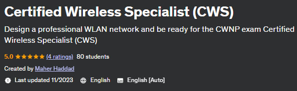 Pictures · Udemy — Certified Wireless Specialist (CWS) 2023-9