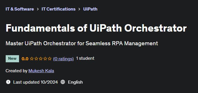 Pictures · Fundamentals of UiPath Orchestrator 2024-10