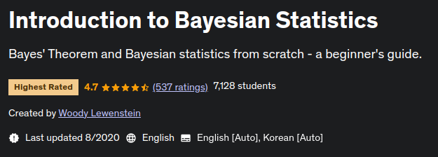 Pictures · Udemy — Introduction to Bayesian Statistics 2020-8