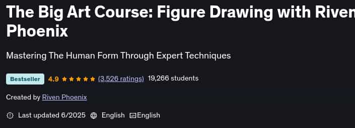 Pictures · Udemy — The Big Art Course: Figure Drawing with Riven Phoenix 2025-6