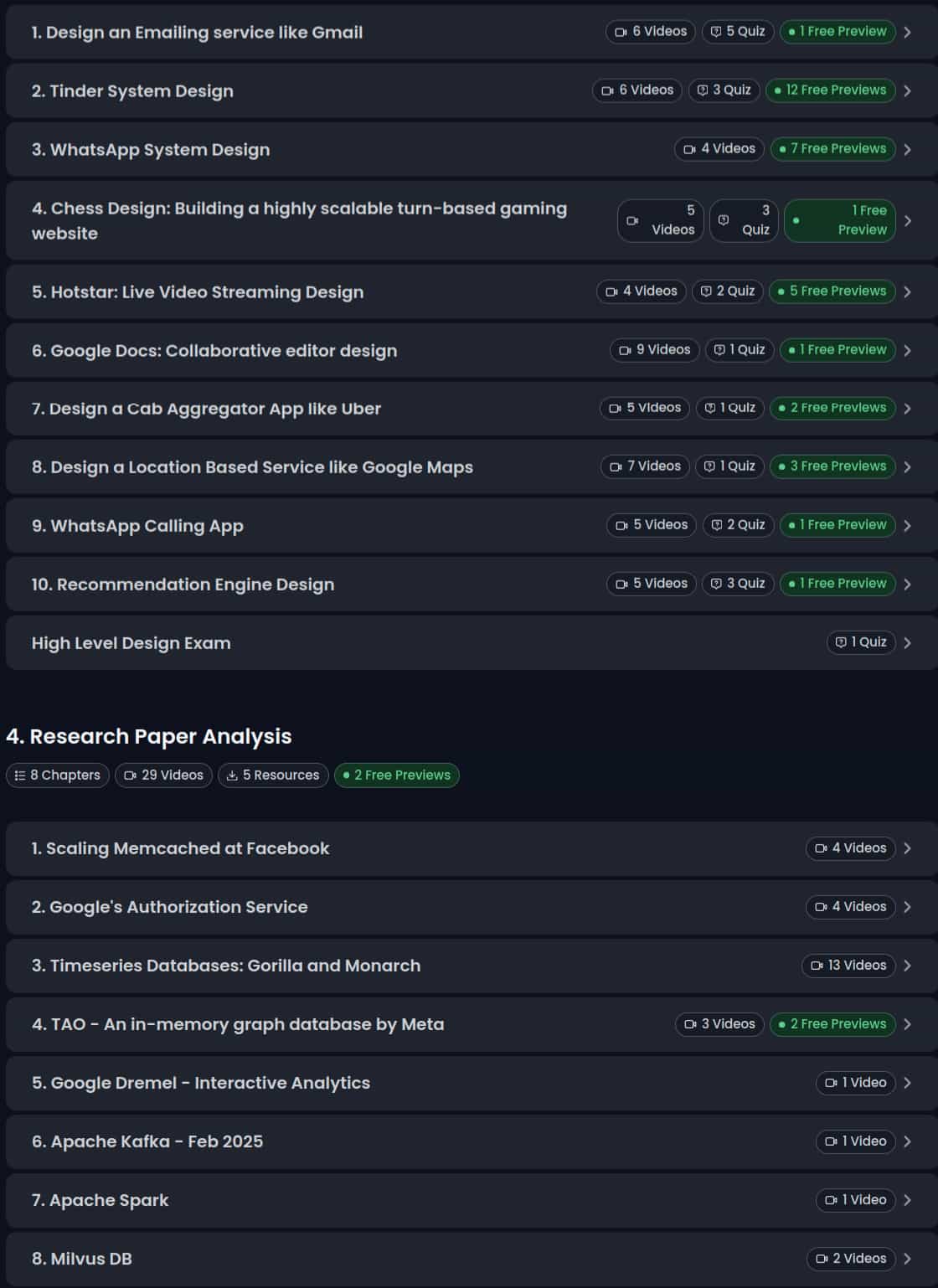 课程主题 · 面试准备好 - 系统设计简化 2025-10